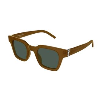 Saint Laurent SL M157 005 Sunglasses - unisex - Saint Laurent - Sunglasses - Brown - 47 MM - Accessories