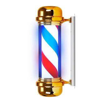 OEM L&aacute;mpara De Techo Iluminada Para Barber&iacute;a Bb-02 Dorada Grande