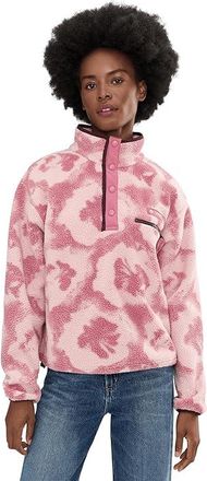 Columbia Helvetiatm II Printed Cropped 1/2 Snap Womens Coat Rosette/Sprayflower : 2XL, Nylon/Polyester