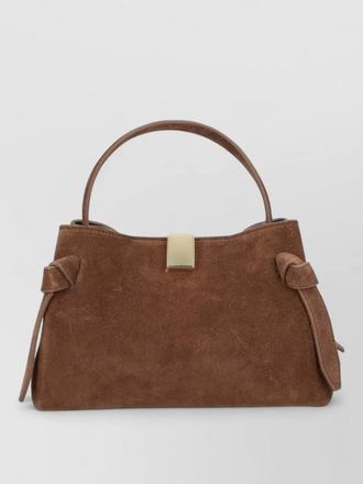 Yuzefi gyoza mini shoulder bag suede handle