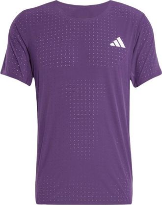 adidas Adizero Running T-Shirt Laufshirt f&uuml;r Herren | lila