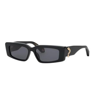 Roberto Cavalli Src185 0700 Sunglasses - female - Roberto Cavalli - Sunglasses - Black - 55 MM - Accessories