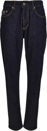Versace Jeans Couture 5-pocket Slim-fit Jeans - Heren - Regular Fit Jeans - Blauw - W34 - Katoen - Jeans
