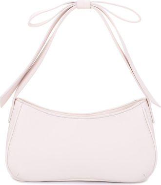 Mali + Lili Marissa Bow Recycled Vegan Leather Shoulder Bag in Ivory at Nordstrom
