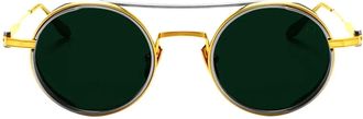 Akoni Eris - 18K Gold Plated (Limited Edition) - Dames - Zonnebrillen - Geel - ONE Size - Accessoires