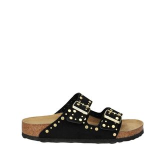 Birkenstock Sliders, female, Black, Size: 11 US Arizona
