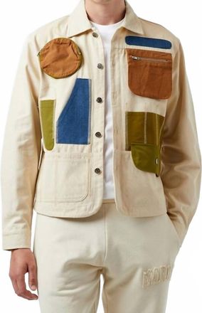 Market Workstation Overshirt In Beige