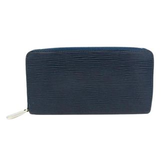 Louis Vuitton Vintage, unisex, Blauw, ONE Size, Leer, Pre-owned Leren Portemonnee