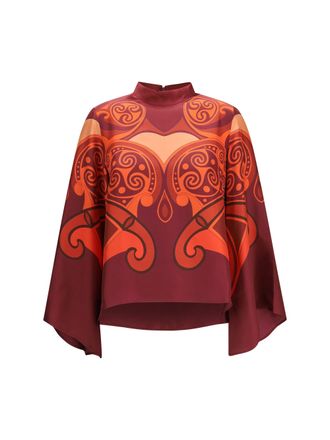 La DoubleJ Make An Exit Blouse - Red