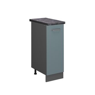 Vicco Armario De Farmacia R-line, Gris Azulado, 30 Cm, Et Antracita