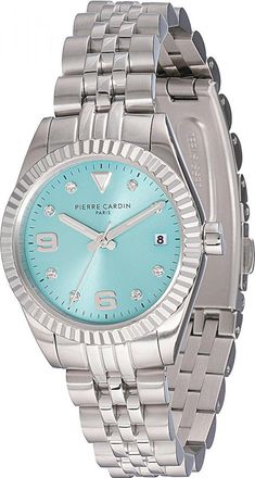 Pierre Cardin Womens CF-1012-MS-1 Ladies Watch - Silver - One Size