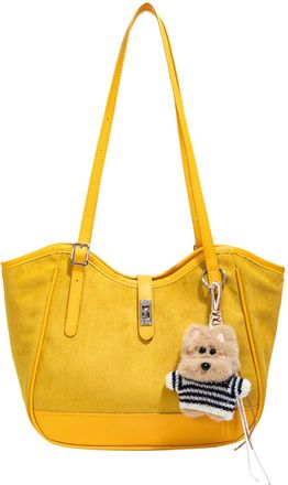 Generic Faux Suede Womens Handbag Large Shoulder Bag for Women Leisure Work Gift