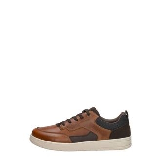 Rieker Veterschoenen Laag - Heren - Sneakers - Bruin - 41 EU - Schoenen