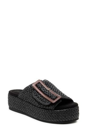 Kelsi Dagger Dover Platform Sandal in Black at Nordstrom, Size 10