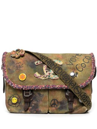 Chanel Borsa messenger Graffiti On The Pavement 2015 - Verde
