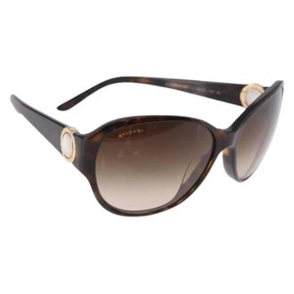 Bulgari Occhiali da sole Pre-owned - - Pre-owned - Donna - Marrone - ONE SIZE