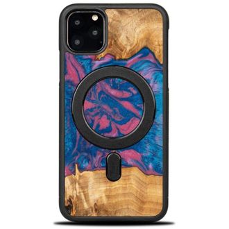 OEM Funda Bewood Unique Para Iphone 11 Pro Max - Neones - Vegas Con Magsafe