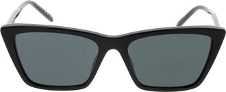 Saint Laurent Stijlvolle zonnebril voor verhoogde stijl - unisex - Zonnebrillen - Zwart - ONE Size - Accessoires
