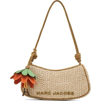 Marc Jacobs The Summer Woven Charm Shoulder Bag in Natural at Nordstrom