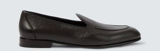 Brioni Appia leather loafers