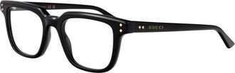 Gucci Gg 1895O Optisch Montuur - Heren - Brillen - Zwart - 49 MM - Accessoires