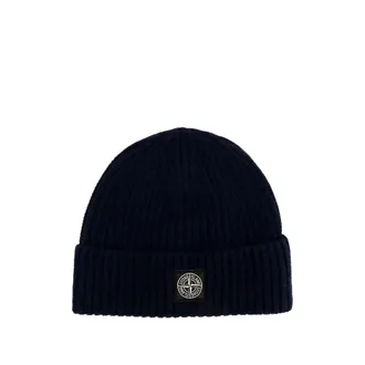 Stone Island Logo-patch Beanie