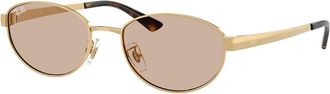 Ray-Ban RB3774D Asian Fit 001/3 Mens Sunglasses Gold Size 55