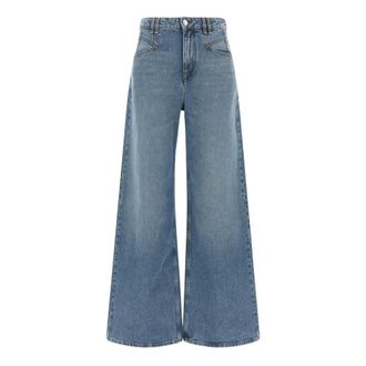 Isabel Marant Dames, Jeans, Blauw, Maat: 3XS Katoen