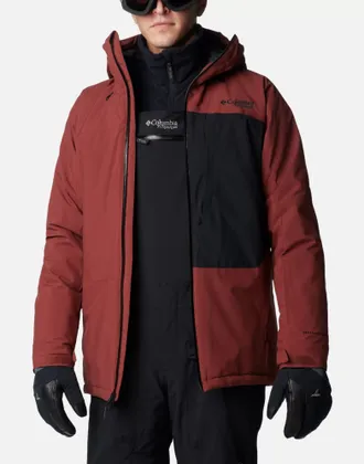 Columbia Mens Winter District Iii Ski Jacket Red Clothing > Coats &