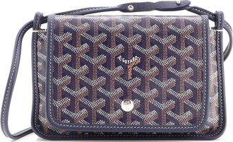 Goyard Plumet Clutch Wallet Coated Canvas