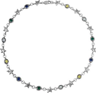 TwoJeys Multicolor Squadra Ketting - unisex - Kettingen - Grijs - S - Accessoires
