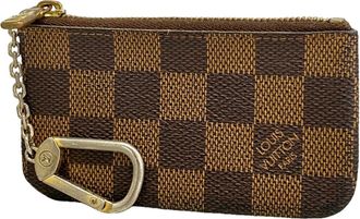 Louis Vuitton Ebene Coin Purse/Coin Case (Pre-Owned)