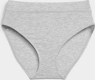 Miiyu Womens Essential ultra-comfortable high-waist bikini panty Organic cotton & TENCEL TM modal