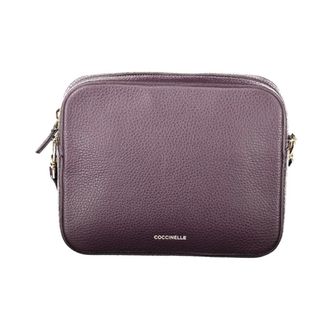Coccinelle Purple Leather Women Handbag