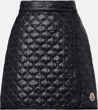 Moncler Gonna a portafoglio trapuntata