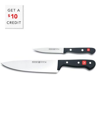 Wüsthof WUSTHOF 2pc Gourmet Chefs Knife Set with $10 Credit