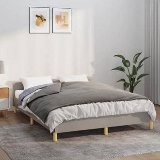 vidaXL Vidaxl - Manta Con Peso Con Funda Tela Gris 150x200 Cm 11 Kg