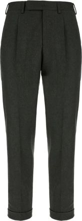 Pantaloni Torino cuffed trousers - Green