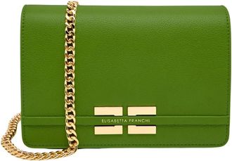 Elisabetta Franchi Mujer, Bolsos, Verde, Talla: ONE Size