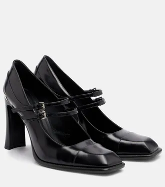 Alexander McQueen Niko leather Mary Jane pumps