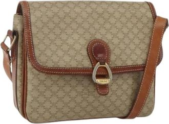 Celine Pre-owned Cross Body Bags, female, Beige, Size: ONE SIZE Pre-owned Cross Body Bag