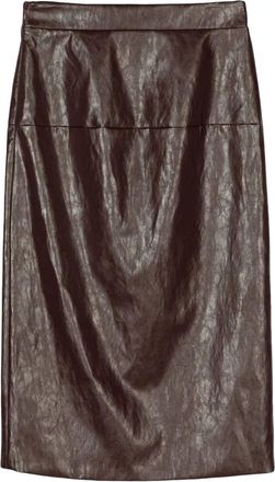 Federica Tosi Gonna midi - Marrone