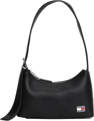 Tommy Jeans Tassen, Dames, Zwart, ONE Size, TJW Cool Hobo Bag