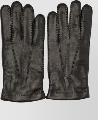 Restelli leather gloves