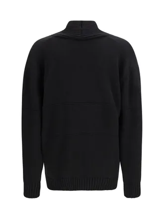 GCDS Compact Knit Cardigan - Black