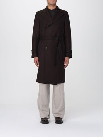 Drumohr Coat DRUMOHR Men color Brown