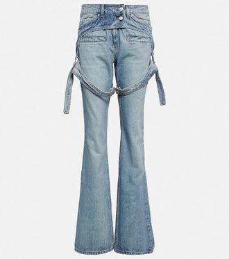 デニム・ジーパン Courreges HAMMER DENIM BAGGY PANTS (324DPA253DE0033 7052) courreges HAMMER DENIM BAGGY PANTS – mou by ACROPOLIS