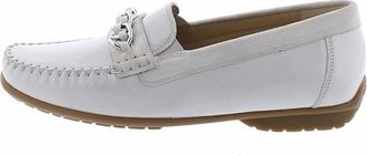 Sioux Campina Moccasin - Dames - Schoenen - Wit - Maat: 38 EU Leer