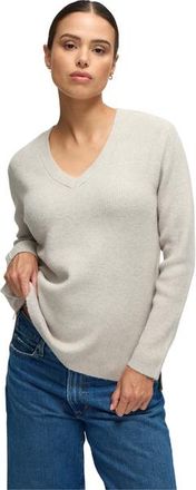 Ingrid & Isabel The Snuggle + Grow Maternity + Nursing Sweater in Light Gray at Nordstrom, Size Medium