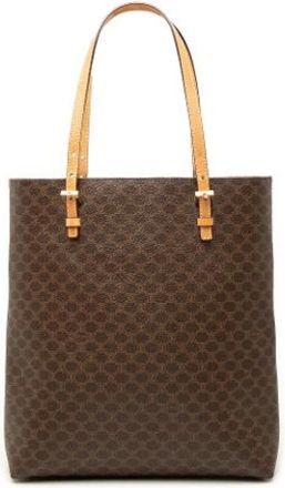 Celine Pre-owned Vintage Tote Bag - unisex - Vintage Shopper - Bruin - ONE Size - Leer - Vintage